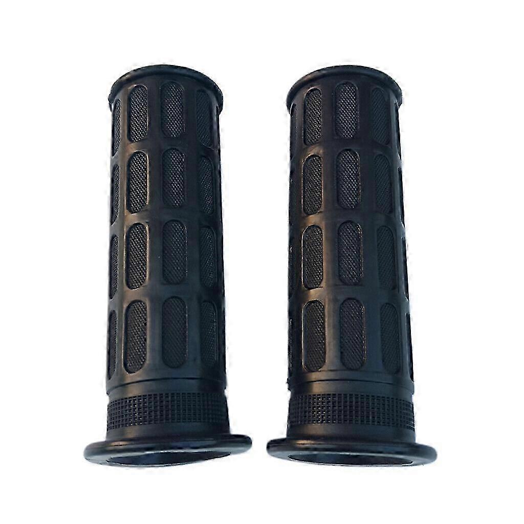 Hand Grips Wheelbarrow Handle Grips Handlebar Grips For Bicycle. (Black)(2pcs)