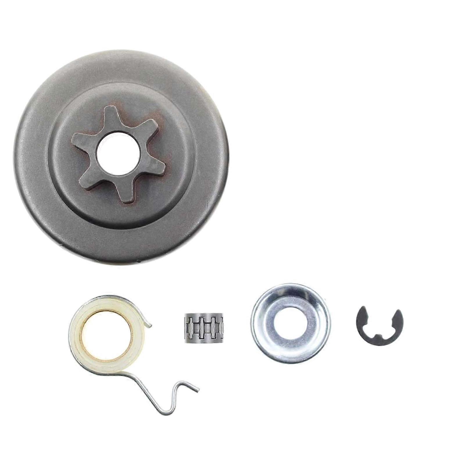 Sprocket Clutch 3/8" for 017 018 021 023 025 MS170 MS180 MS210 MS230 MS250 Chainsaw with Washer E-Clip Kit Replace
