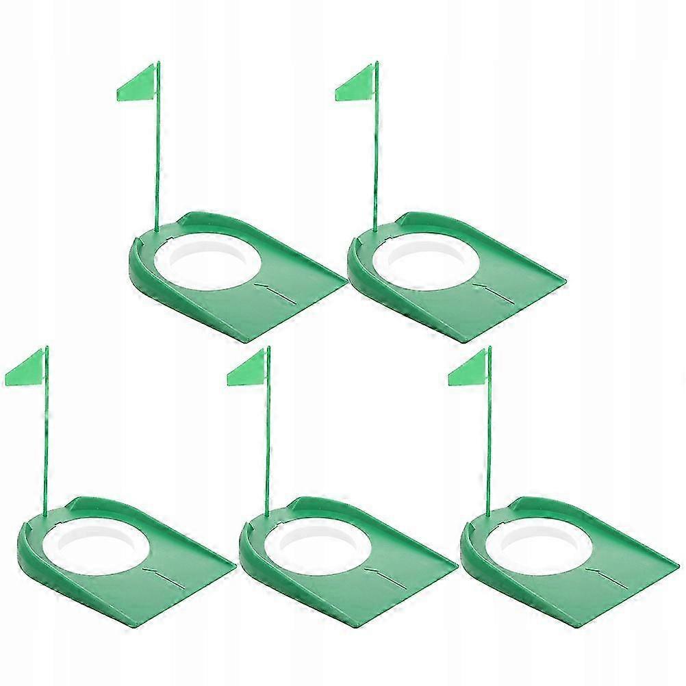 5pcs Thickened Putting Cup Hole Golf Hole Cup Golf Training Accessories Sm