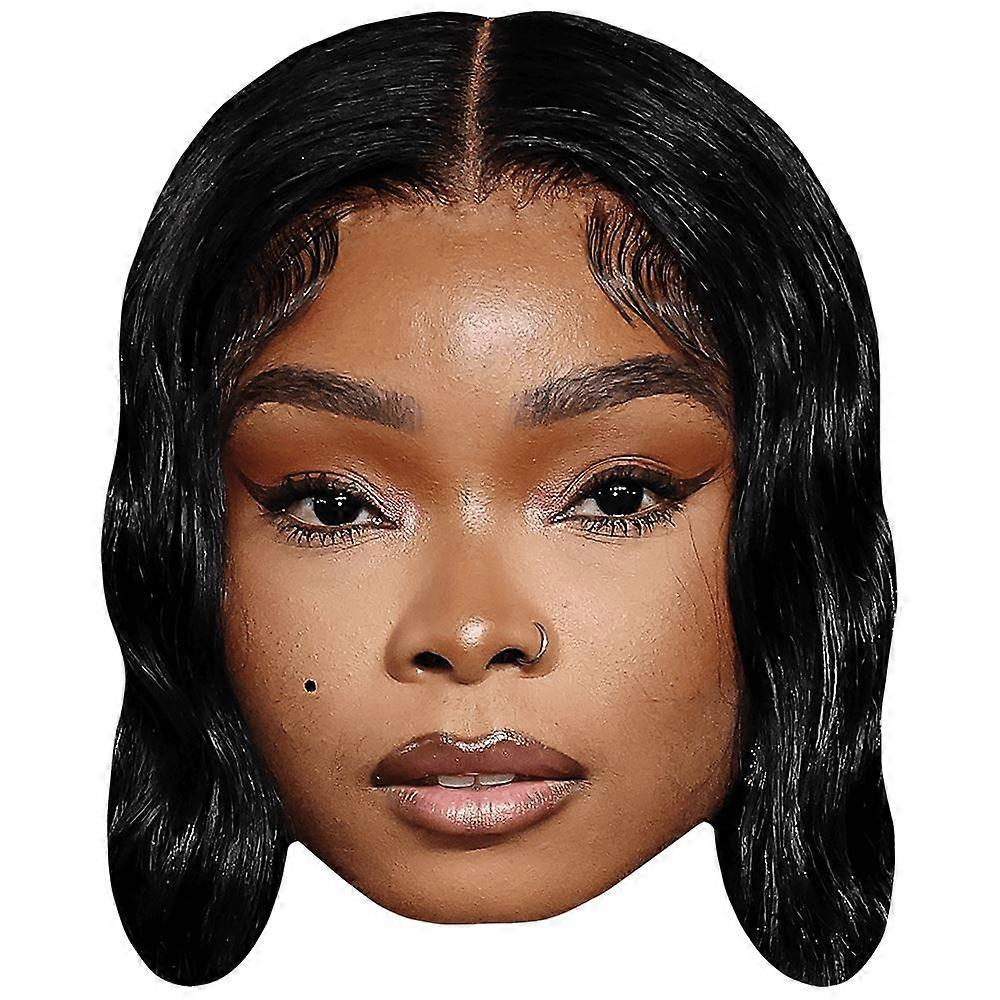 Lola Brooke (Make Up) Celebrity Mask, Flat Card Face