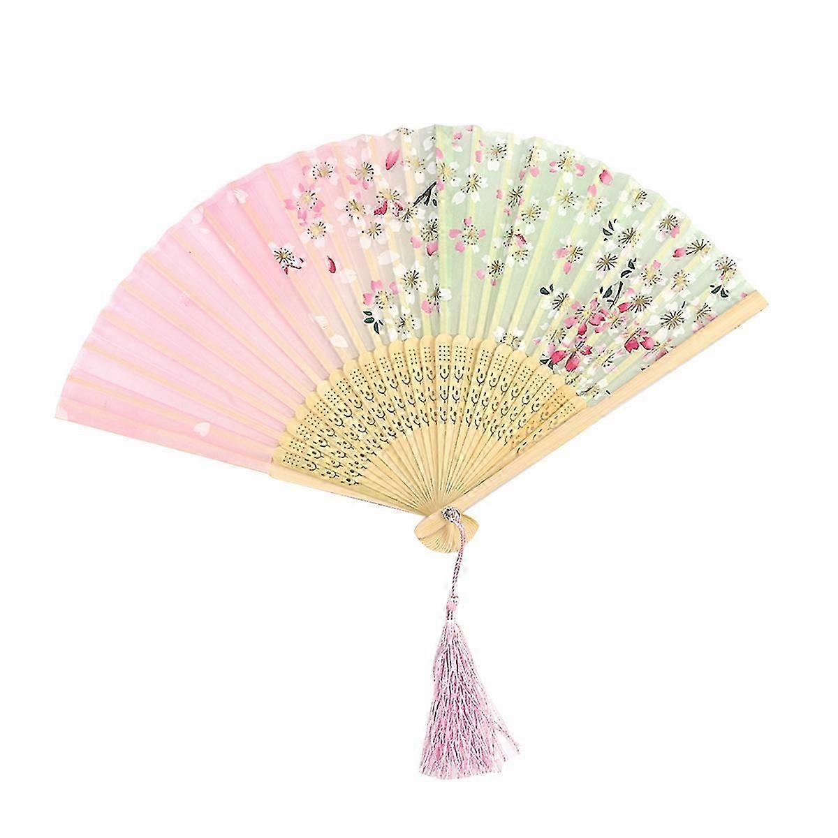 Handheld Fans Japanese Folding Fan Handheld Folding Fans Silk Folding Fan Fantik