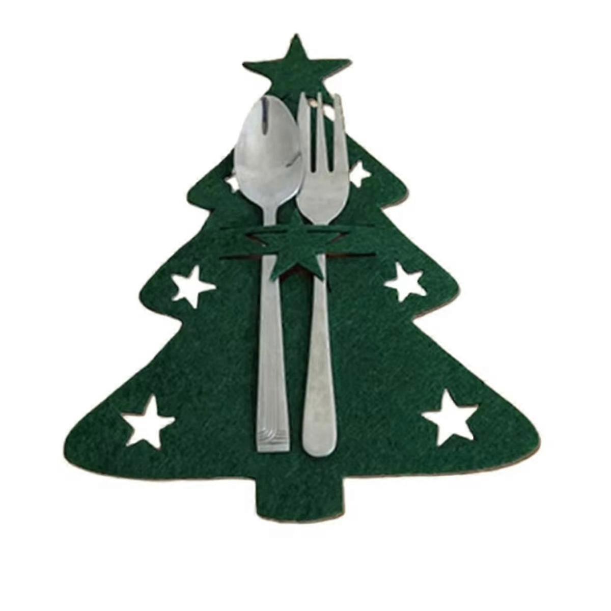 100PCS Organizer Table Decor Knife and Fork Holder Cutlery Bag B