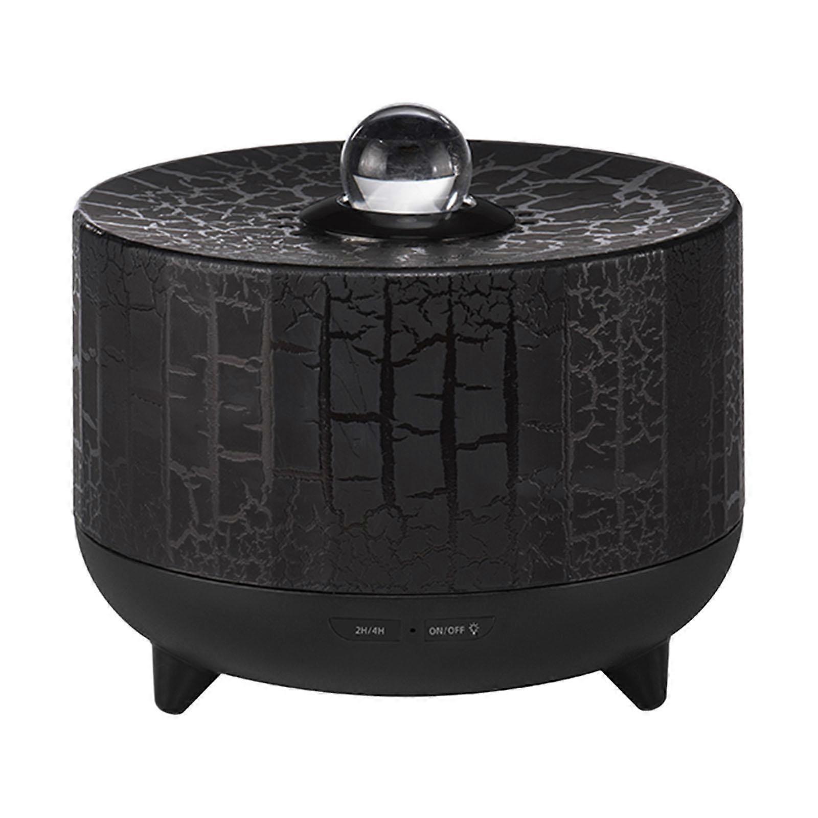 Flame Effect Essential Oil Diffuser Air Humidifier US 110V 300ml for Office