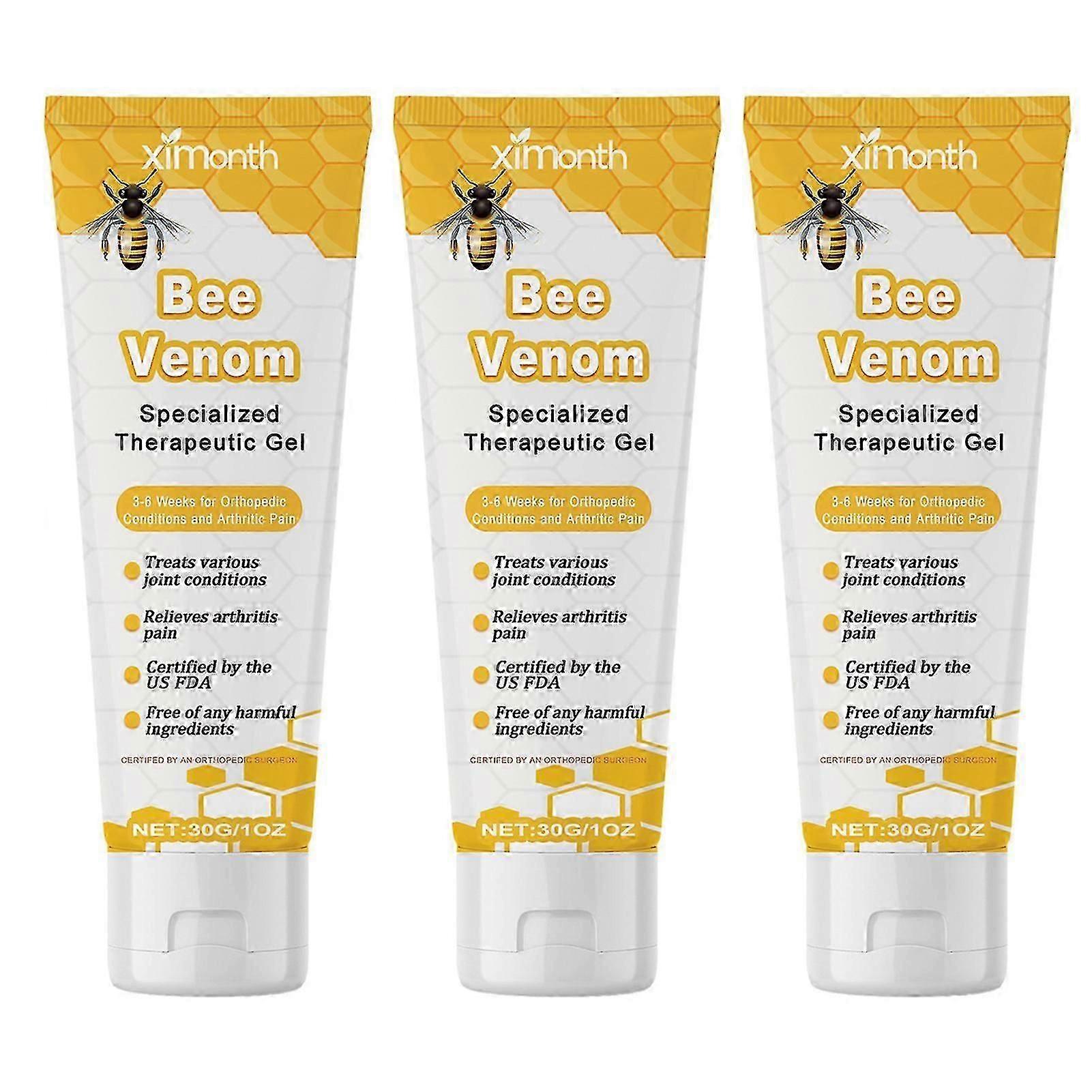 30 جرام جل العناية بالمفاصل Bee-Venom غسول علاجات تخفيف آلام المفاصل للاستخدام الخارجي