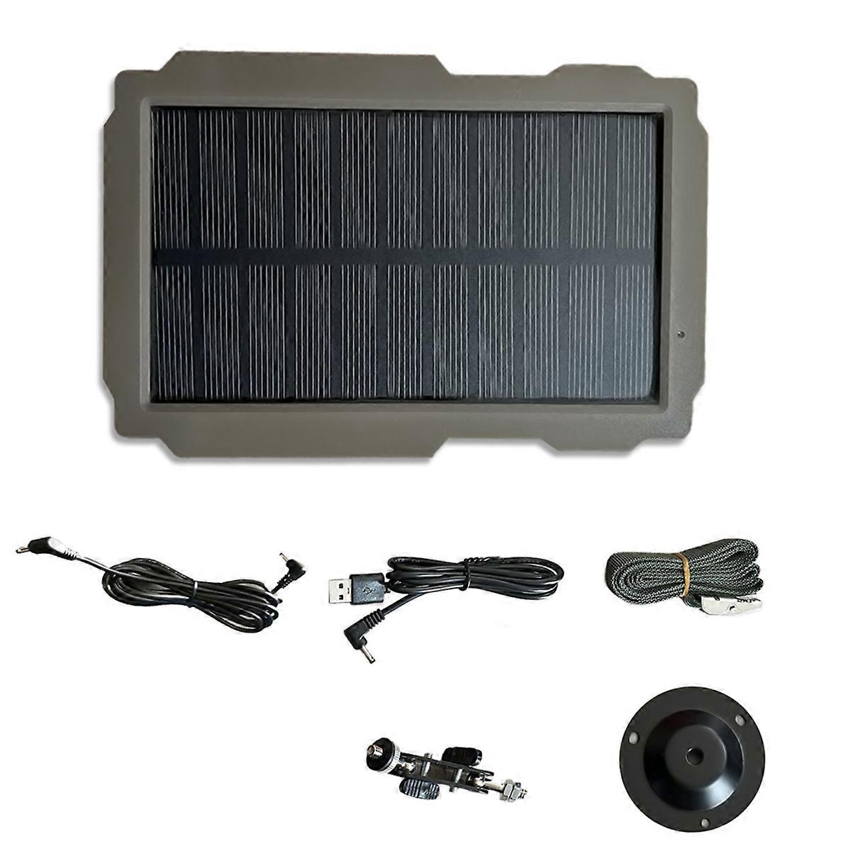 Caméra extérieure SP-03 Caméra de chasse Kit de panneau solaire pour caméra de chasse Tous les modèles de charge du panneau de caméra