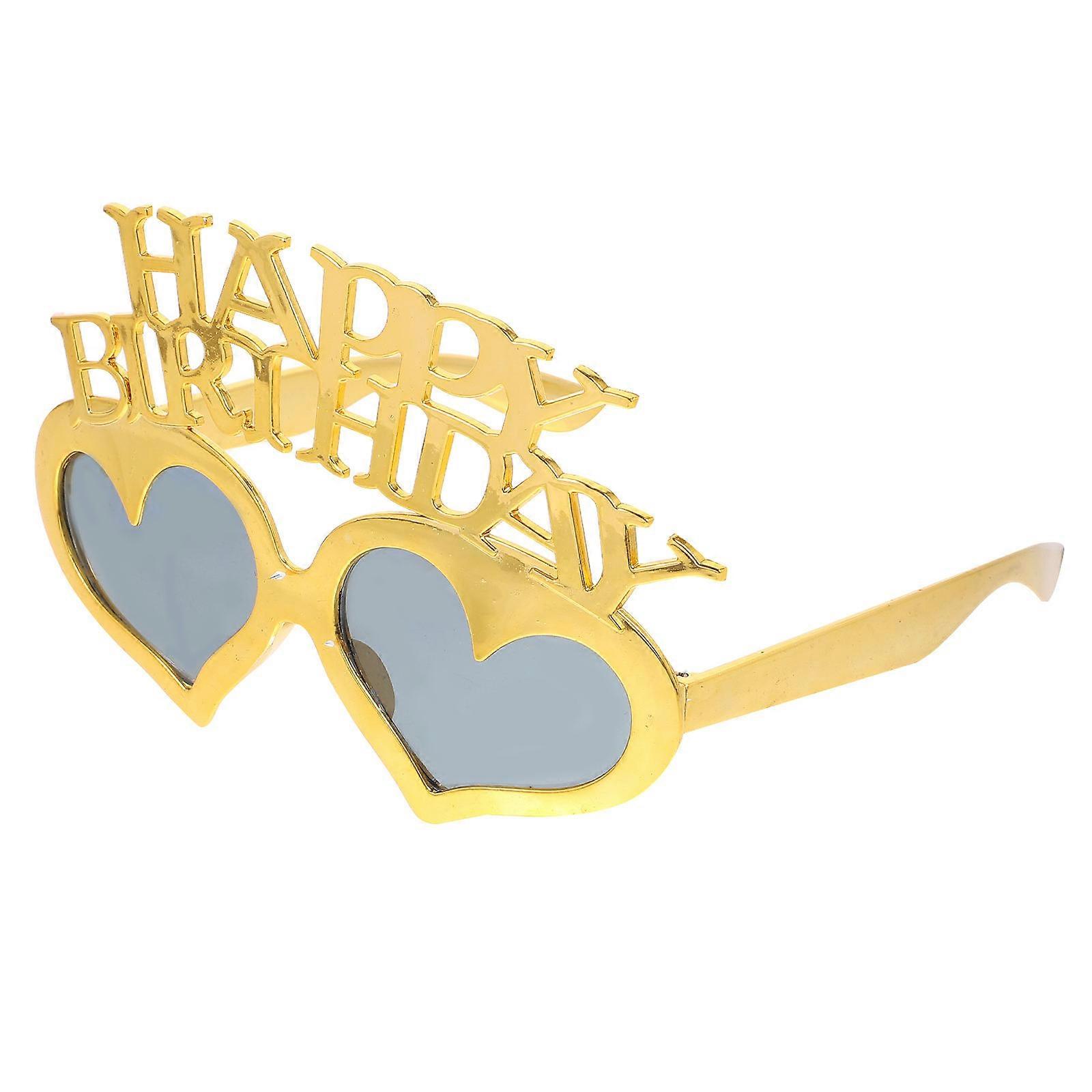 Heart Shaped Lightweight Costume Glasses for Party, Photo Props, and Novelty Use – Comfortable & Portable Eyewear Accessory