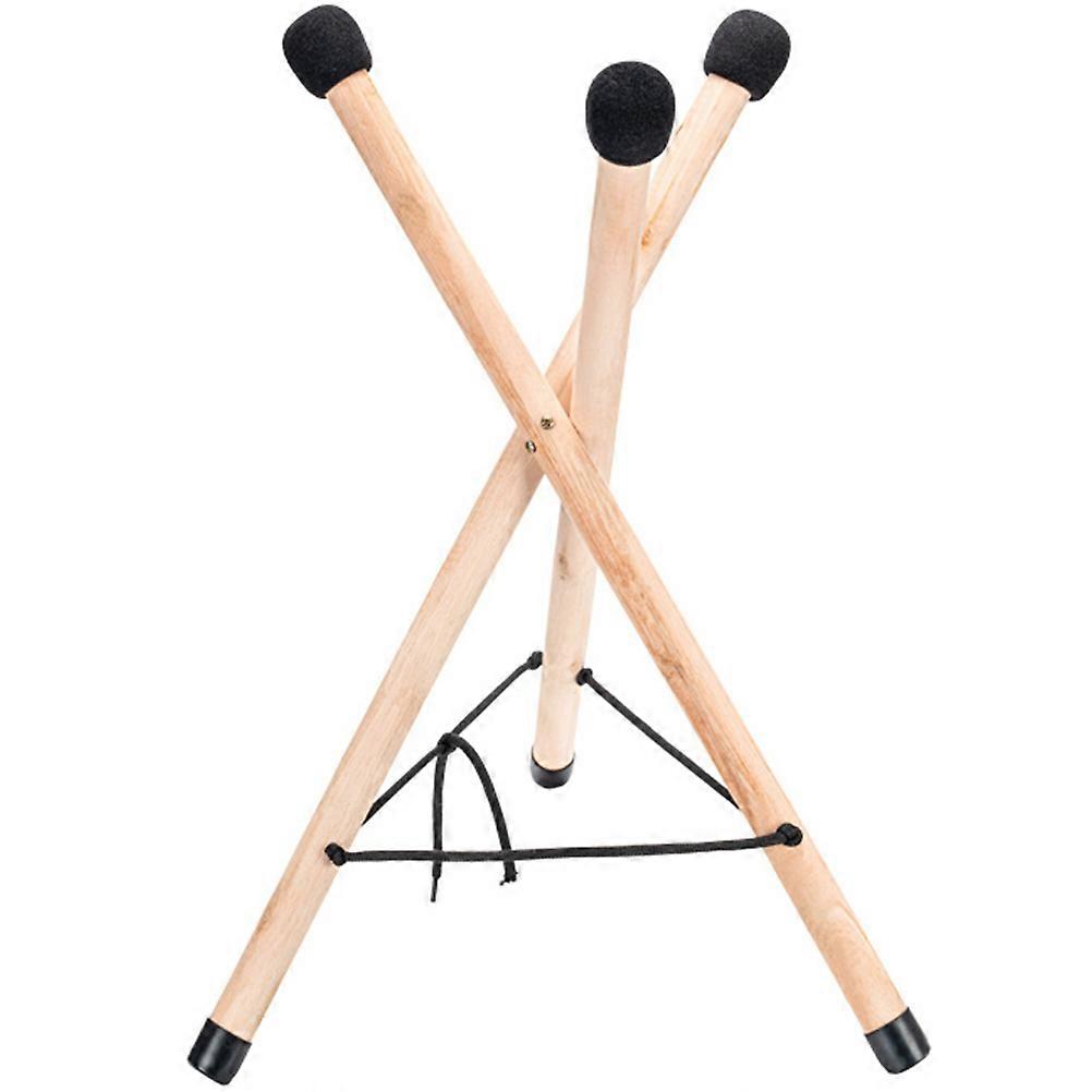 Professional Wooden Tripod Stand Bracket for Tongue Drum – Secure Display and Storage Solution for Enthusiasts