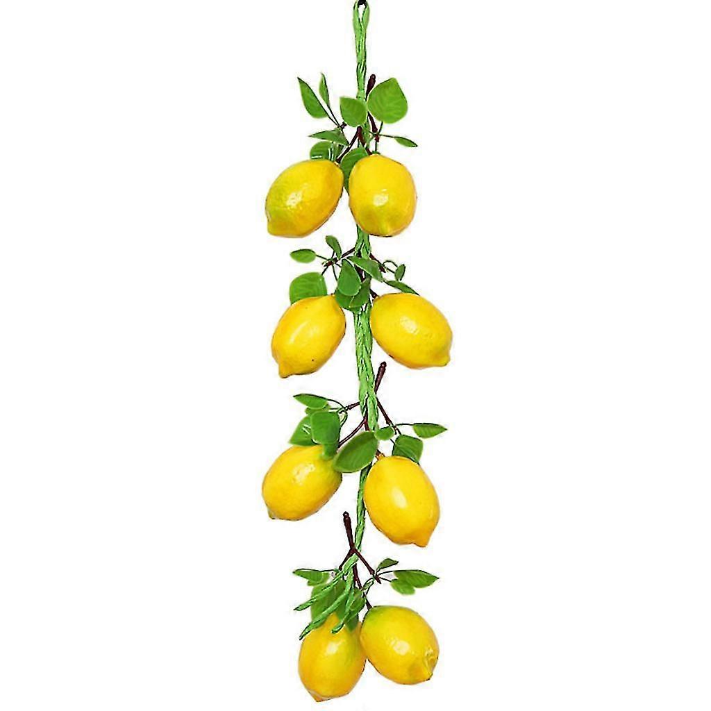 Simulation Artificial Fruit Lemon String for Restaurant Hotel Home Garden Decor