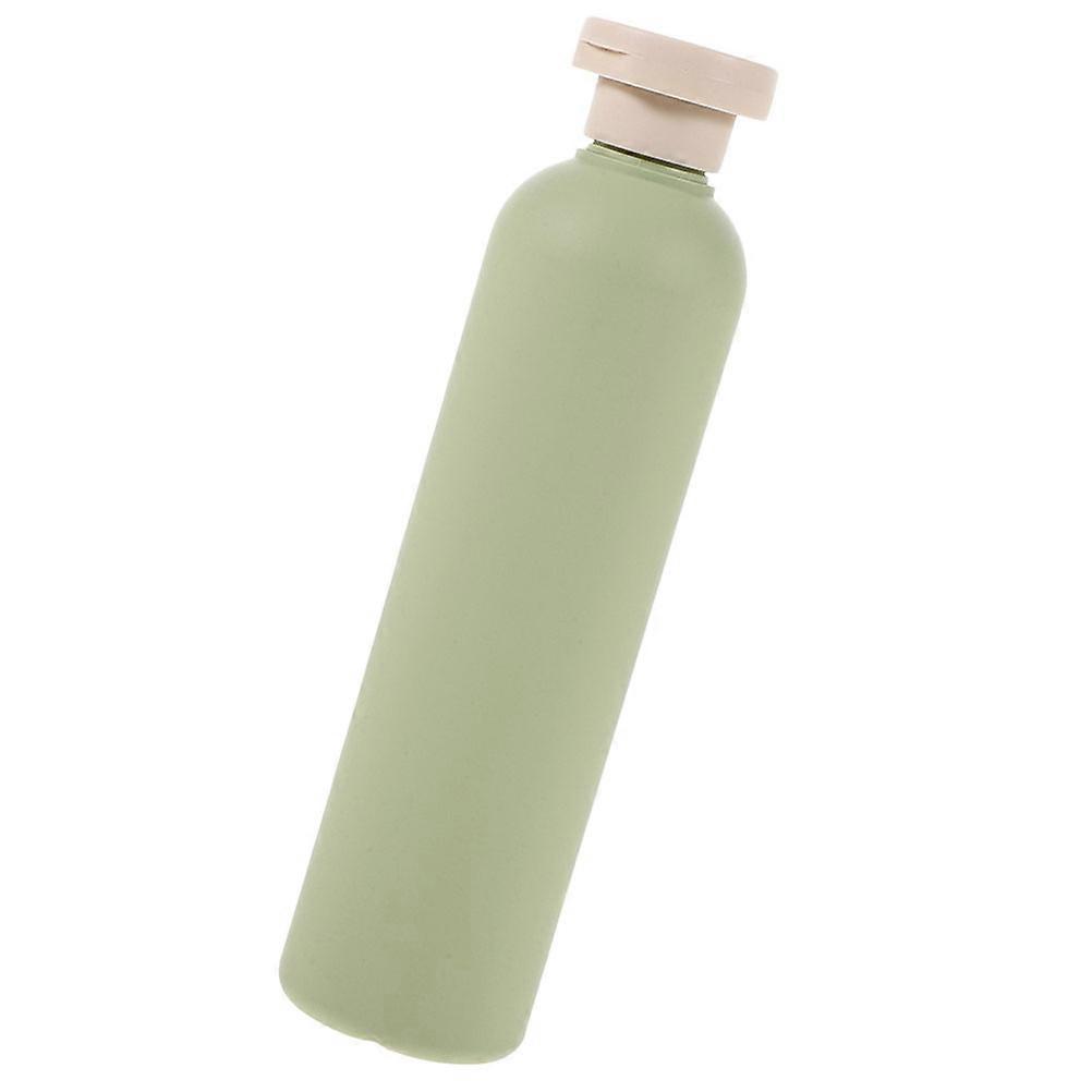 Refillable Round Shoulder Flip Cap Squeeze Bottle for Shampoo, Lotion, and Cream – PE Material Portable Toiletry Container for Travel and Outdoor Use