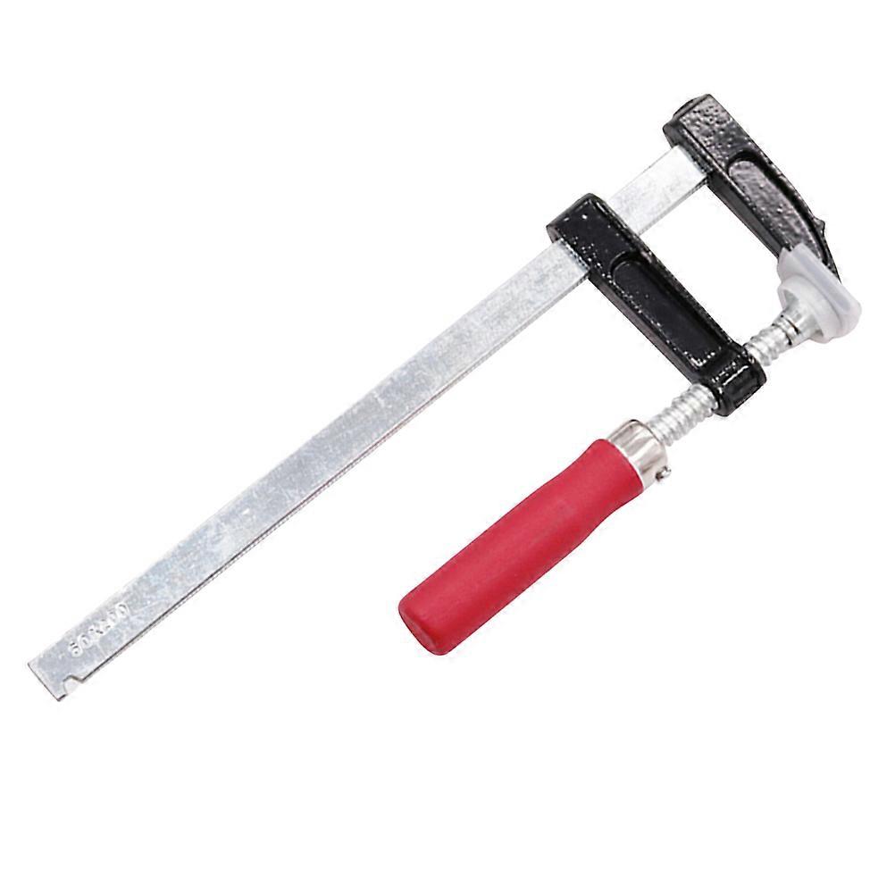 Wood Working Clamps F Shape Clamp Steel Clamping Carpentry Tools Daily Use 18.5 3.5 0.8in 1Pack