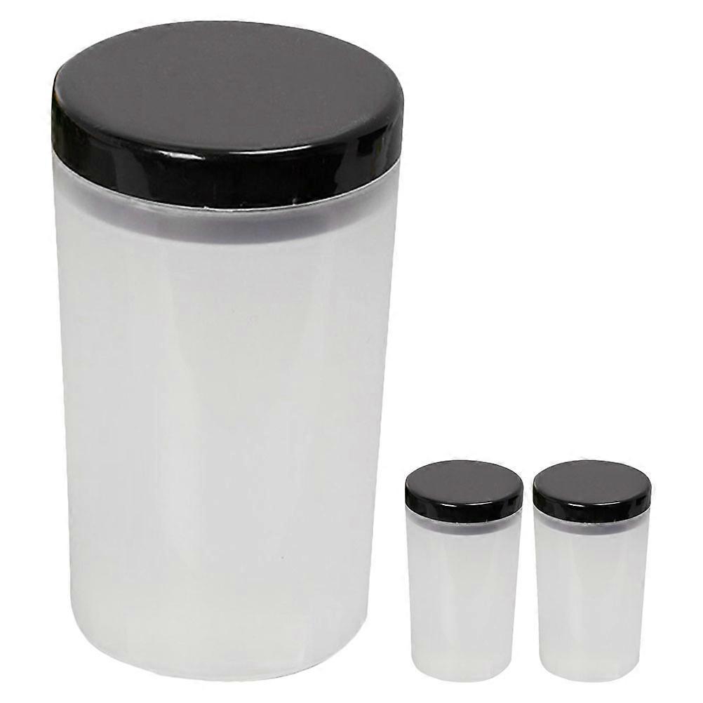 3pcs Compact Brush Holder for Watercolor Painting – Space Saving Design for Easy Cleaning and Storage, Ideal for Artists and Students