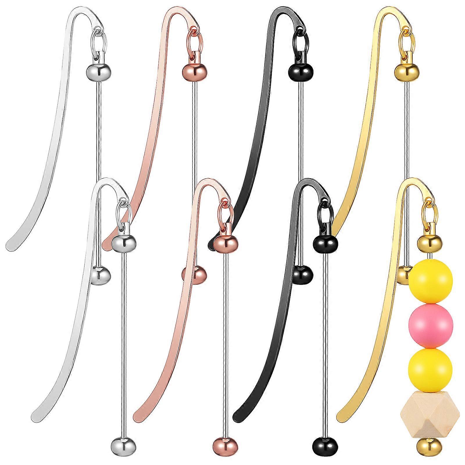 Reading Bookmark Diy Metal Bookmarks For Beading Multi Functional Bookmark For Students And Teachers 8Pcs
