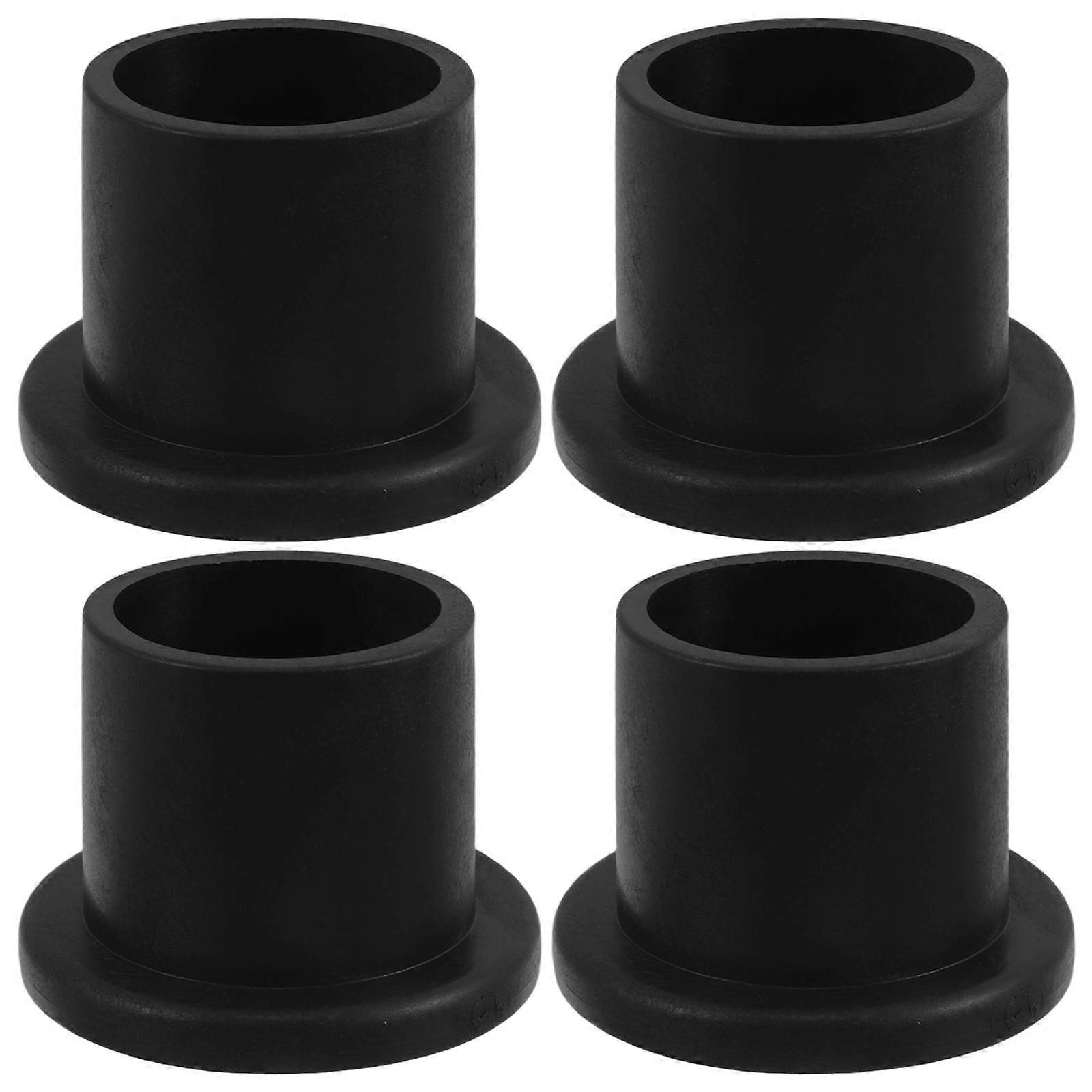 Rubber Drum Stand Pad Drum Stand Rubber Pads Enhanced Stability For Professional Performances Black 6.50X6.50X4.50CM Vibration Absorption