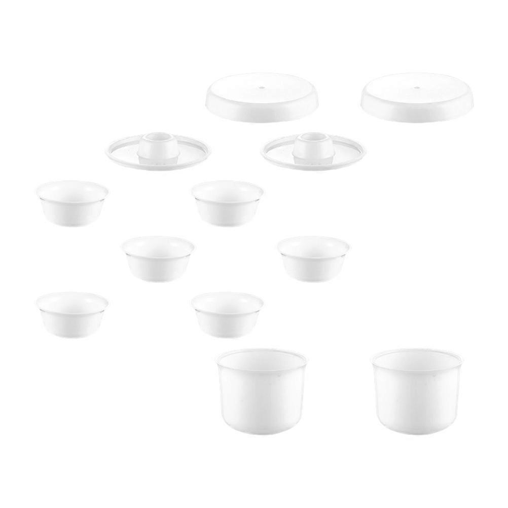 Plastic Tea Kettle Set Square Shape For Camping Travel 2Sets
