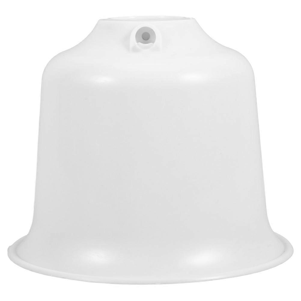 Plastic Ceiling Fan Canopy Easy Installation Minimalist Design 4.1 4.1 3.7in 1Set