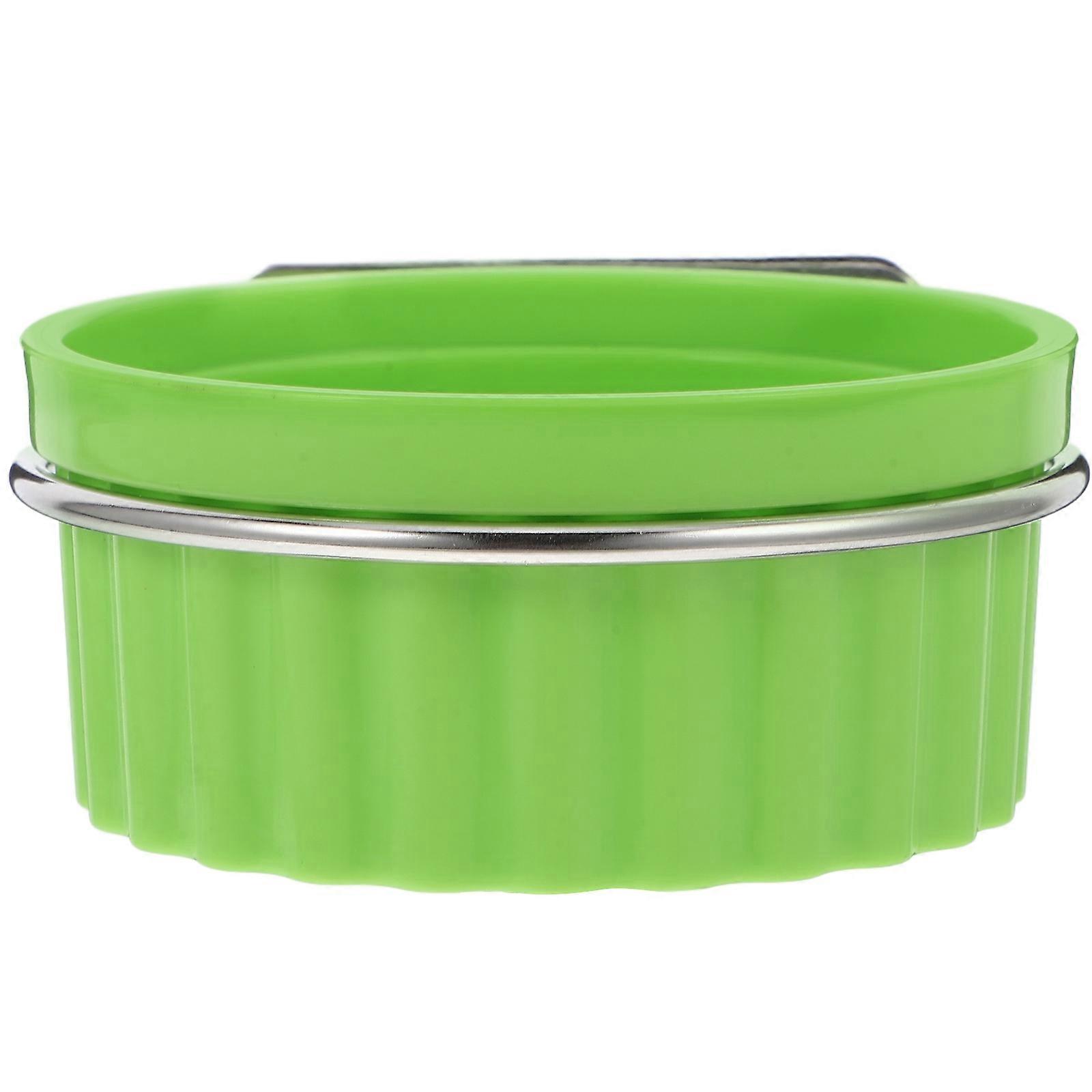 Parakeet Supplies Bird Cage Accessories for Parakeets Feeding Watering .00X10.00X4.50CM Green 1Set