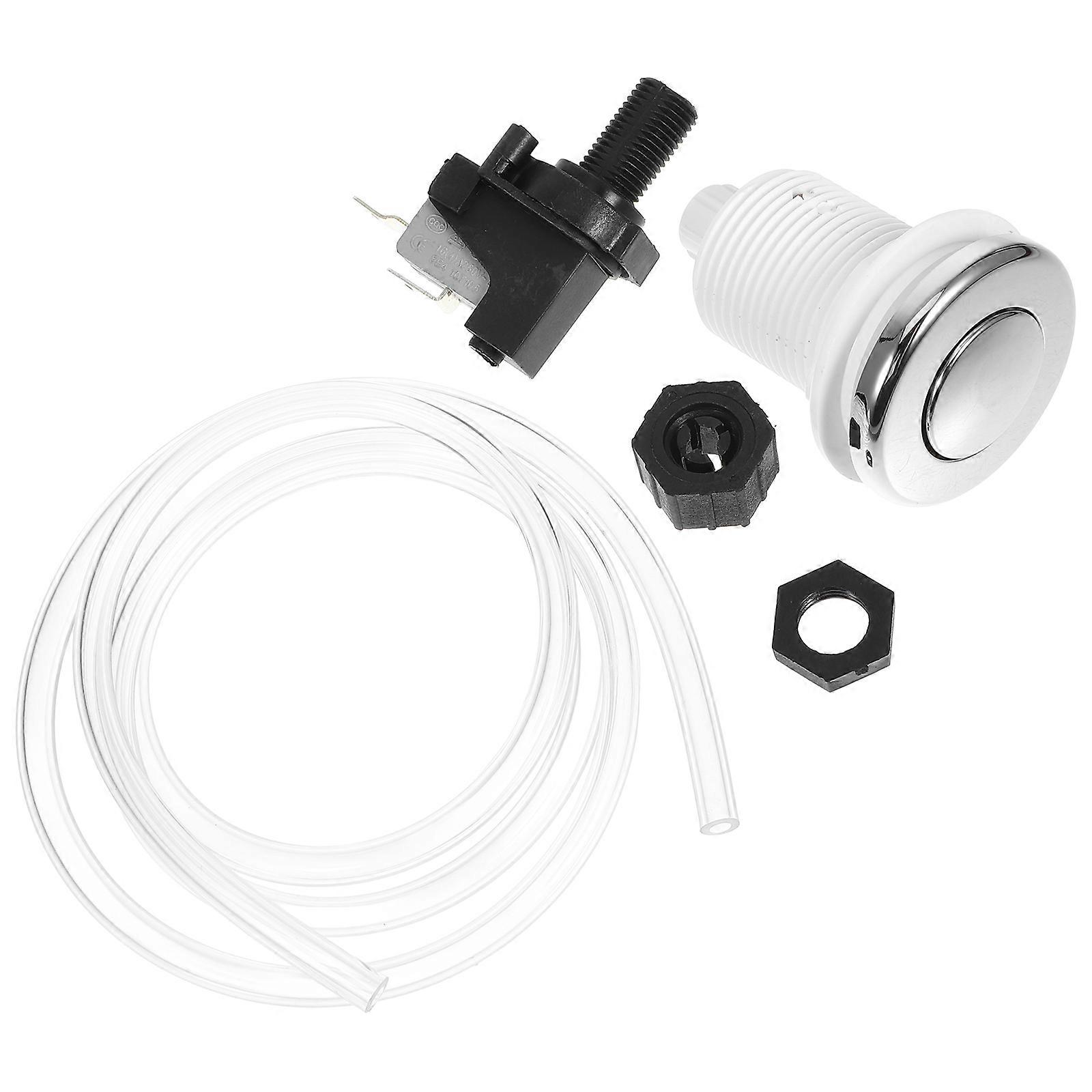 Garbage Disposal Stopper Pressure Regulation Homeowners 1Set Silver