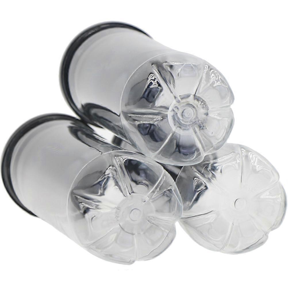3pcs PVC Tennis Ball Storage Container – Durable, Wear Resistant & Portable Organizer with Easy Visibility Design
