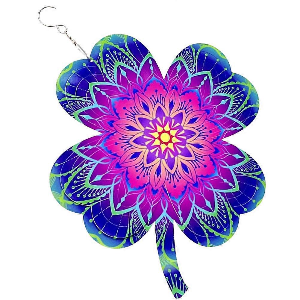 Yard Wind Spinners Metal Wind Spinner Precision Production Cutting Technology 38x30cm 1Pack