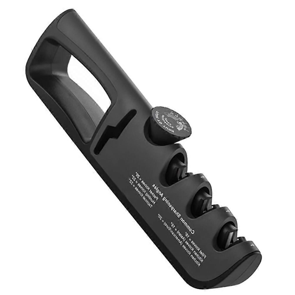 Biscuit Grinding Tool Sharpener Kitchen Tool Sharpen Scissors Black 28.5X7CM 1Pack