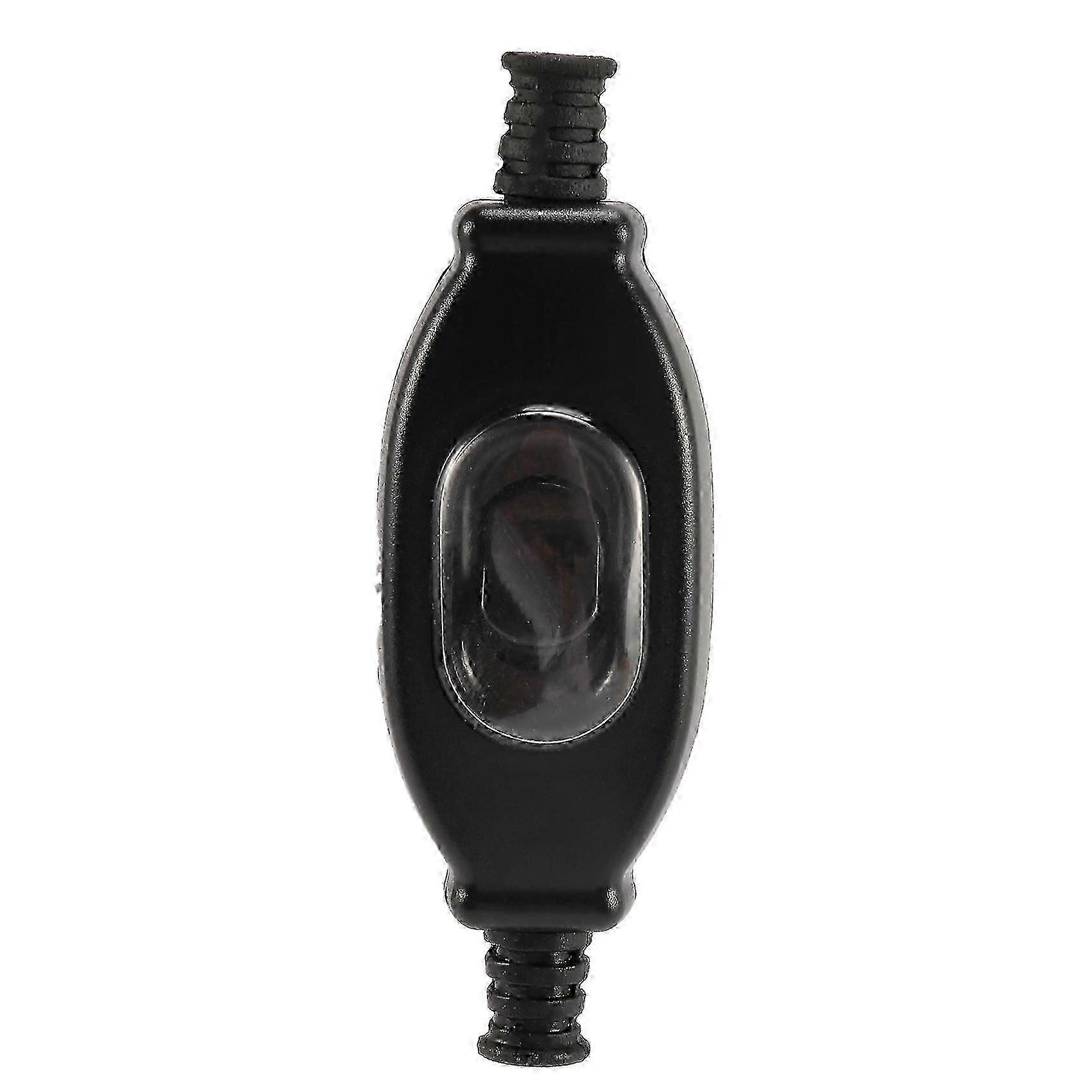 3A 250V 6mm waterproof in line switch cord switch IP65 round wire Silver contact double cut switch Dust switch ZJXXDZ