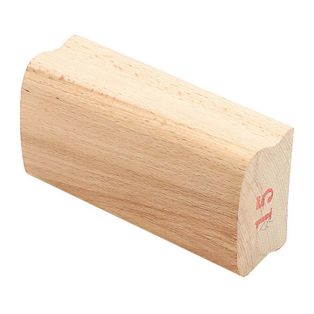 Sanding Block Luthiers Tool Leveling Block Musicians Light Brown Rectangular Adjust Curvature 1Pcs