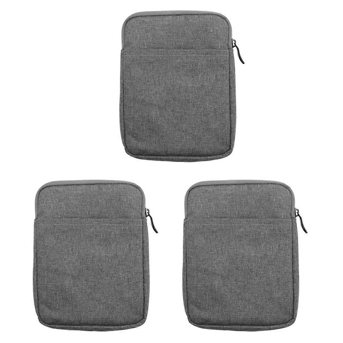 6 Inch Tablet E-Reader Bag for Pouch Case Dark Gray