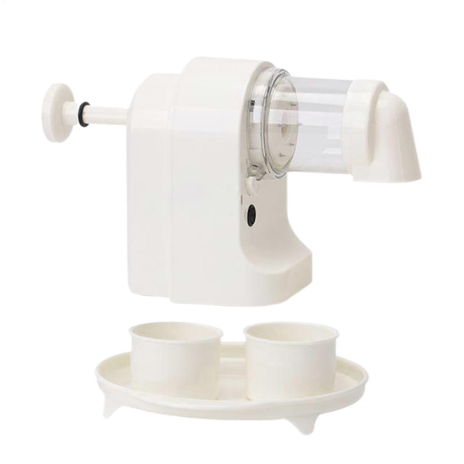 Shaved Ice Maker with Trays, Ice Breaker Machine, Household Snow Cone Machine