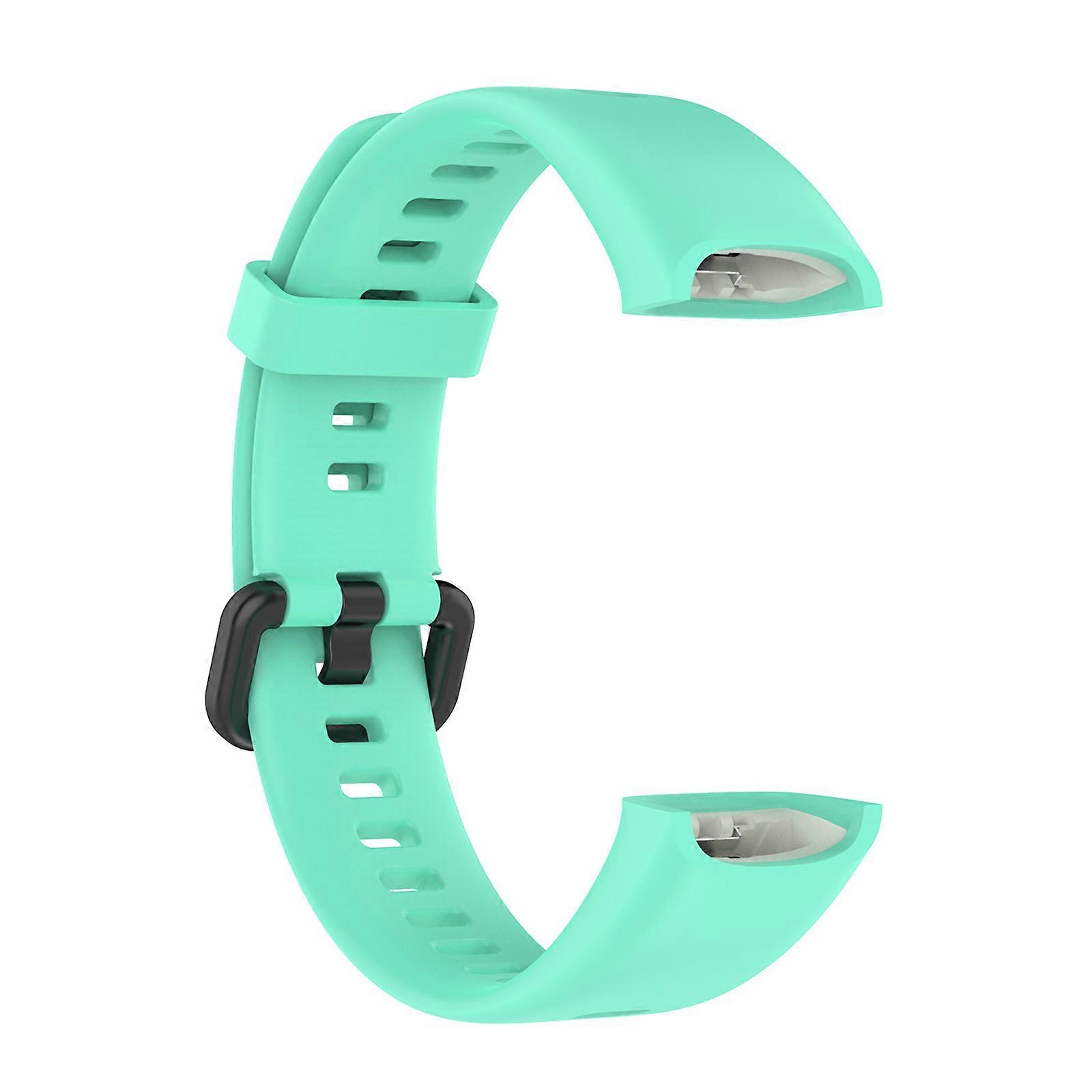 Silicone Watch Strap Watch Band for Huawei Band 4 (Lake Blue)