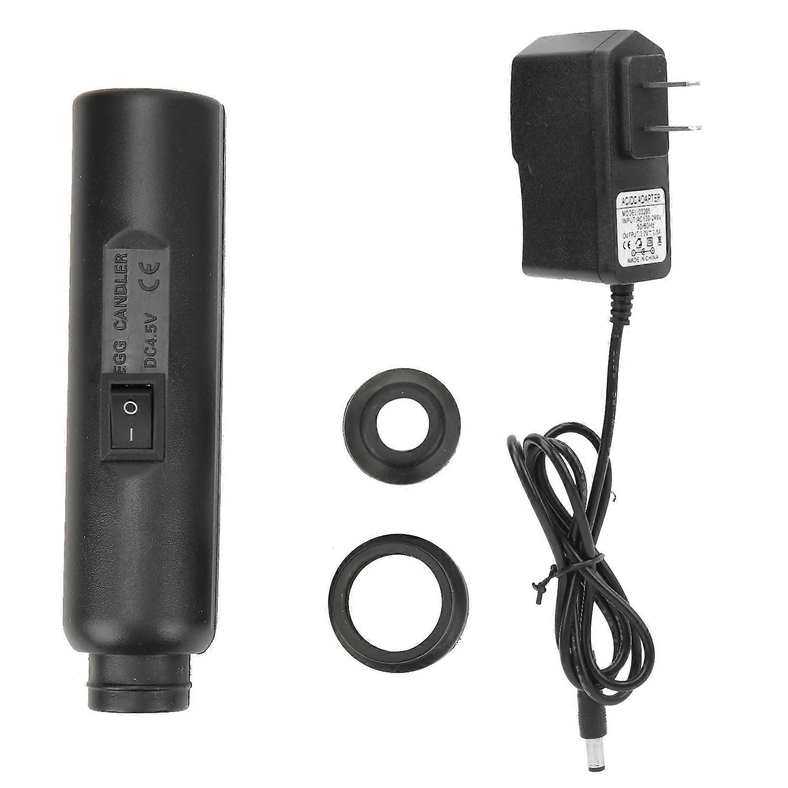 Egg Candler Tester Cool LED Light Rechargeable Egg Monitoring Tester with Extension LineUS Plug