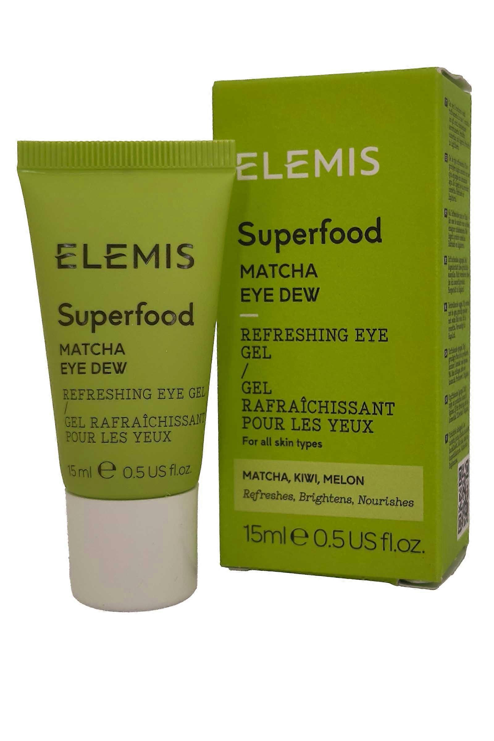Superfood Elemis Matcha Eye Dew Refreshing Eye Gel 15ml Matcha, Kiwi, Melon Brightens