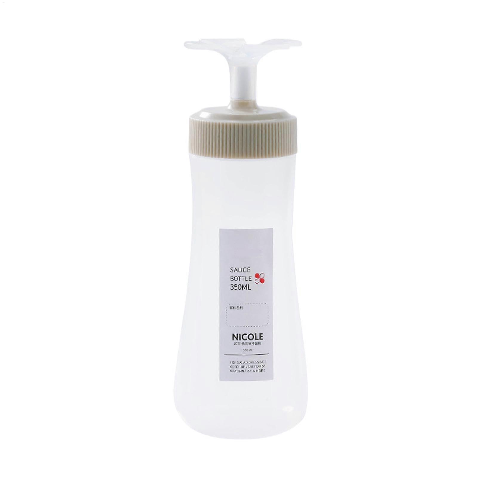 Spice dispenser bottle, squeeze bottles for sauces, 350ml salad dressing dispenser