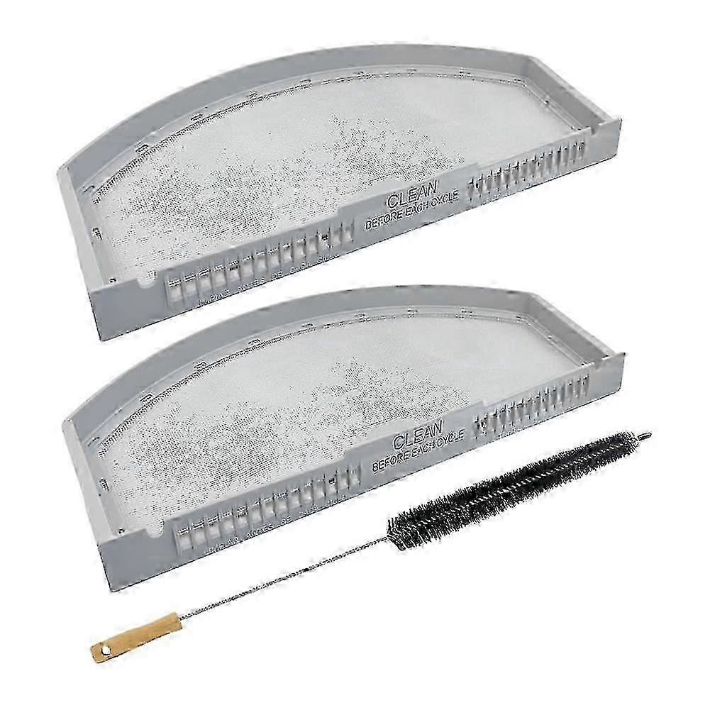 2 Pack Stainless Steel Dryer Lint Filter Replacement for Certain Dryers
