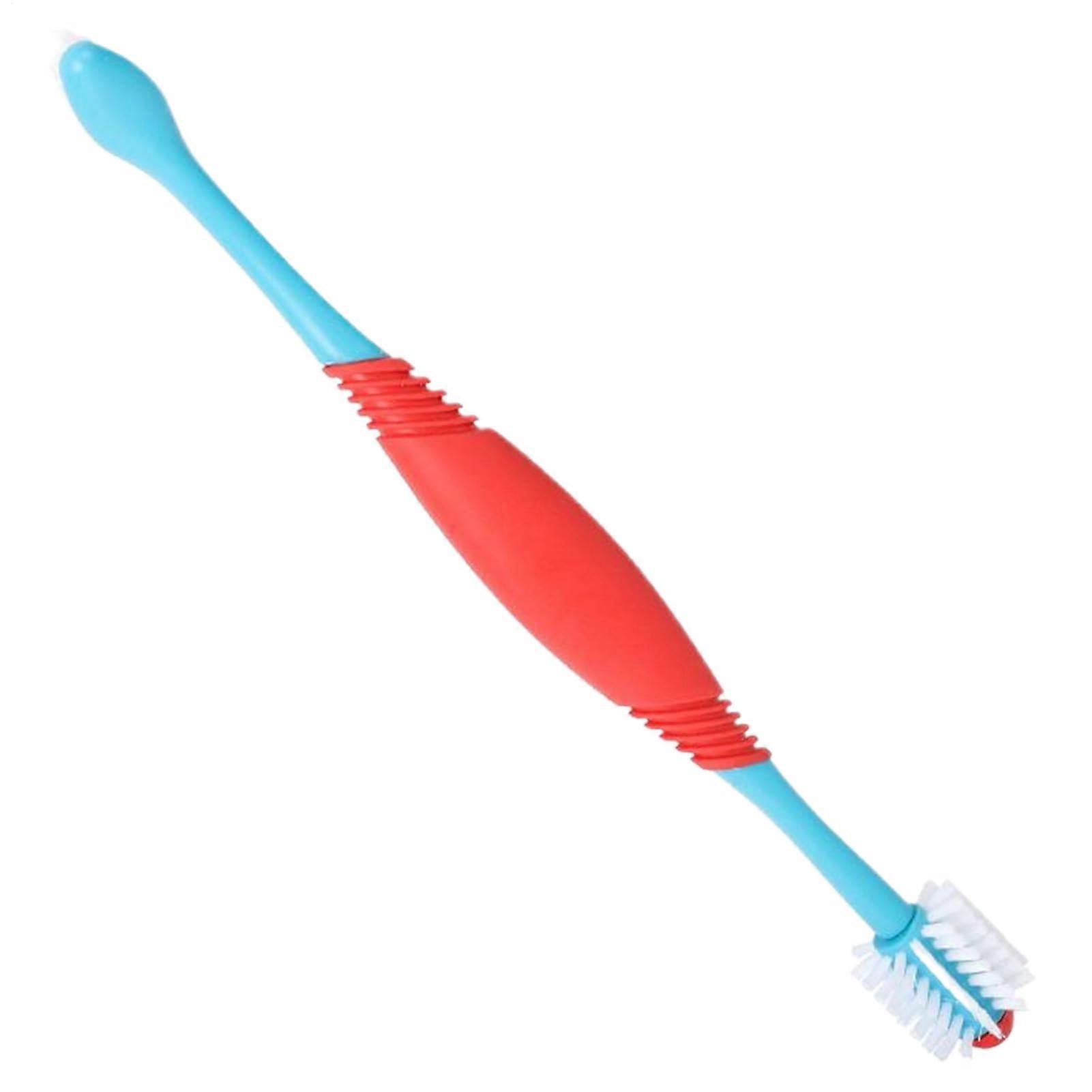 Dog Toothbrush – Silicone Double-Headed Dental Tool for Puppies, Vet Recommended, Easy Grip, Effective Cleaning