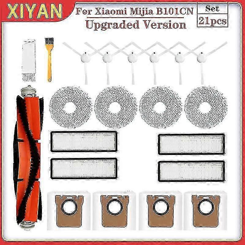Spare Parts for Certain Brand Robot Vacuum: Main Side Brush, Hepa Filter, and Mop