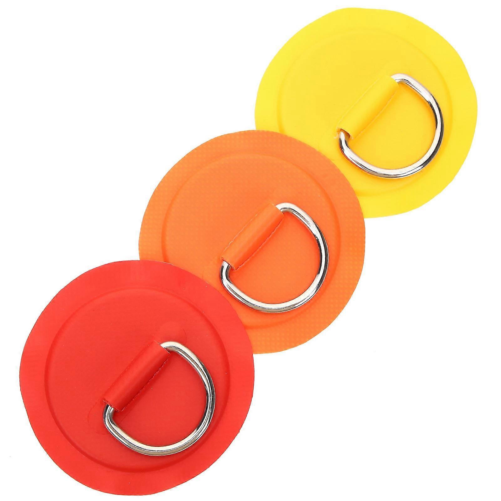 Surfboard Buckle Supply Kayak Bungee Cord Hook Kayak Deck Rigging PVC Fix Kayak Cord 3Pcs
