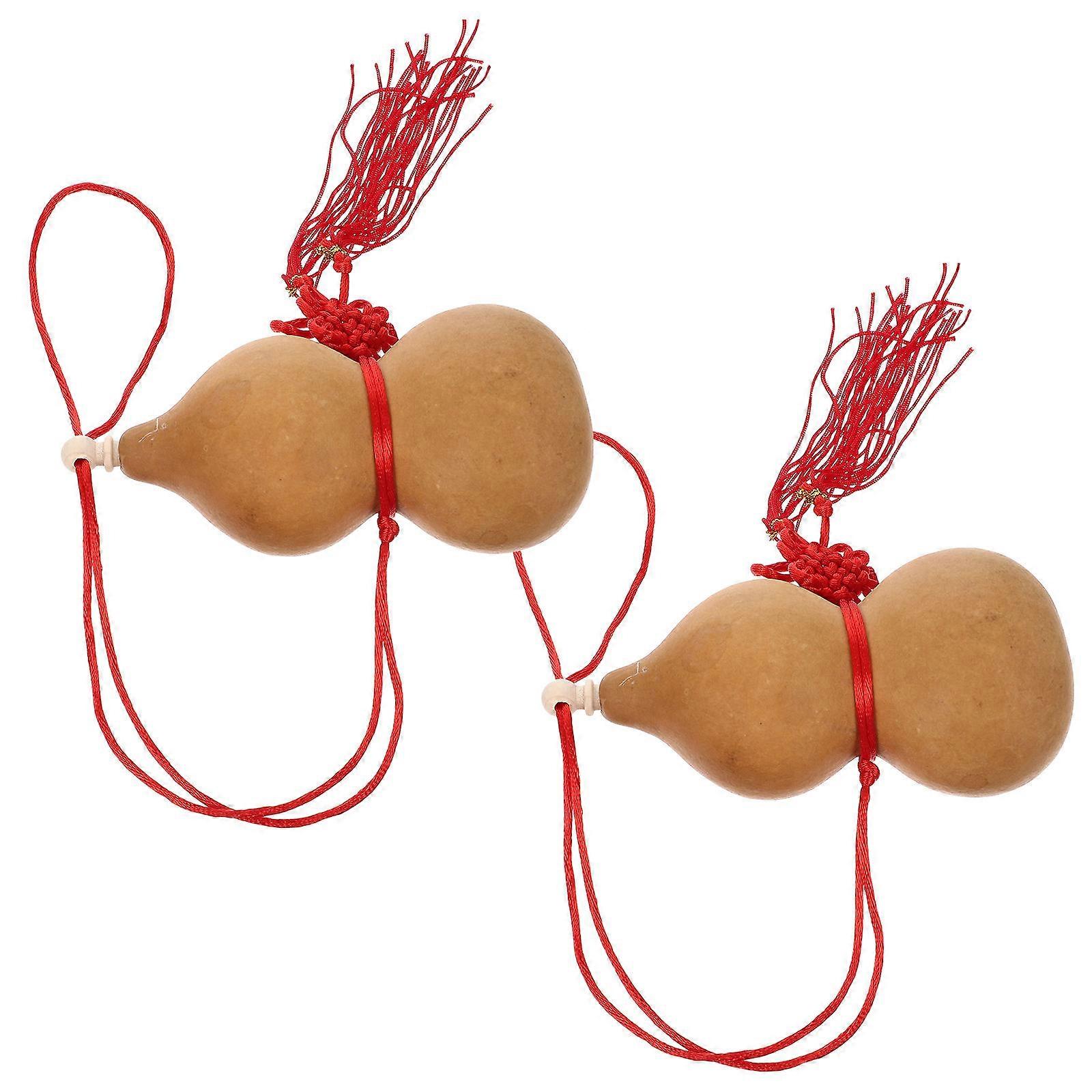 Here's a refined and appealing product description for your **2pcs Natural Gourd Pendant Ornament**:
### π **2pcs Natural Gourd Pendant Ornament