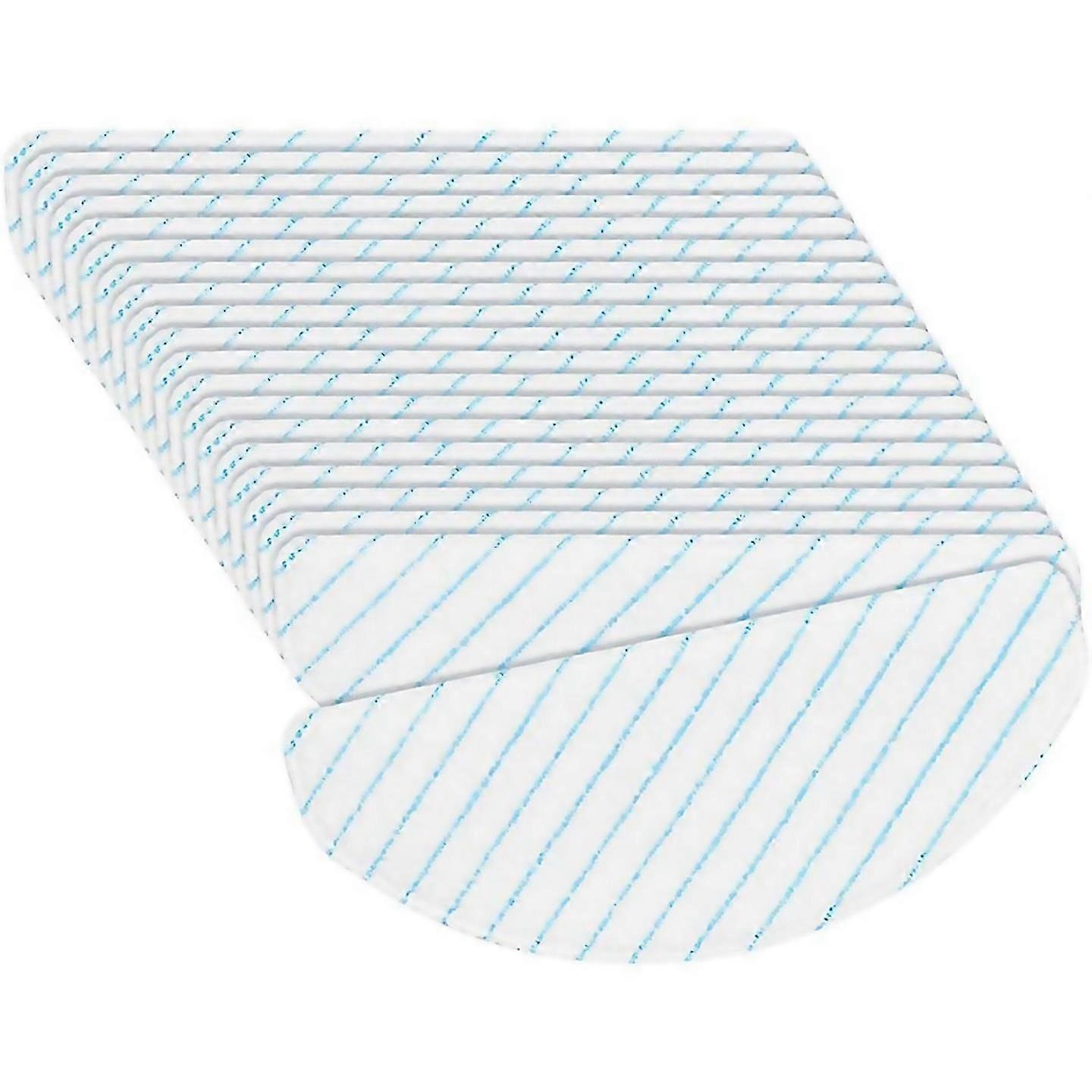 For 50pcs Mop Cloths Compatible For Ozmo T8 T8 Max T9 + Blue