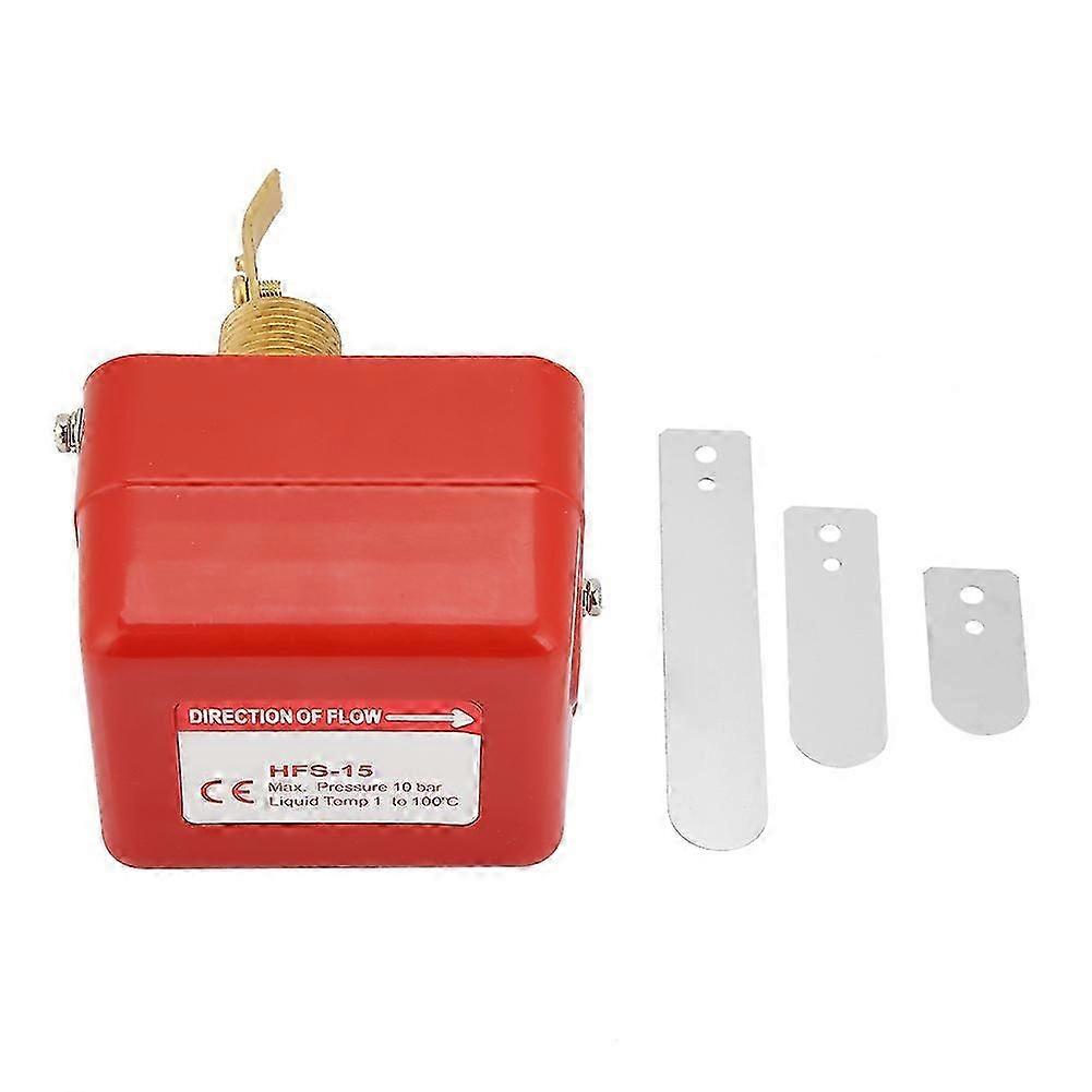 HFS-15 1/2" 6-380V Paddle Target Flow Controller Water Flow Switch