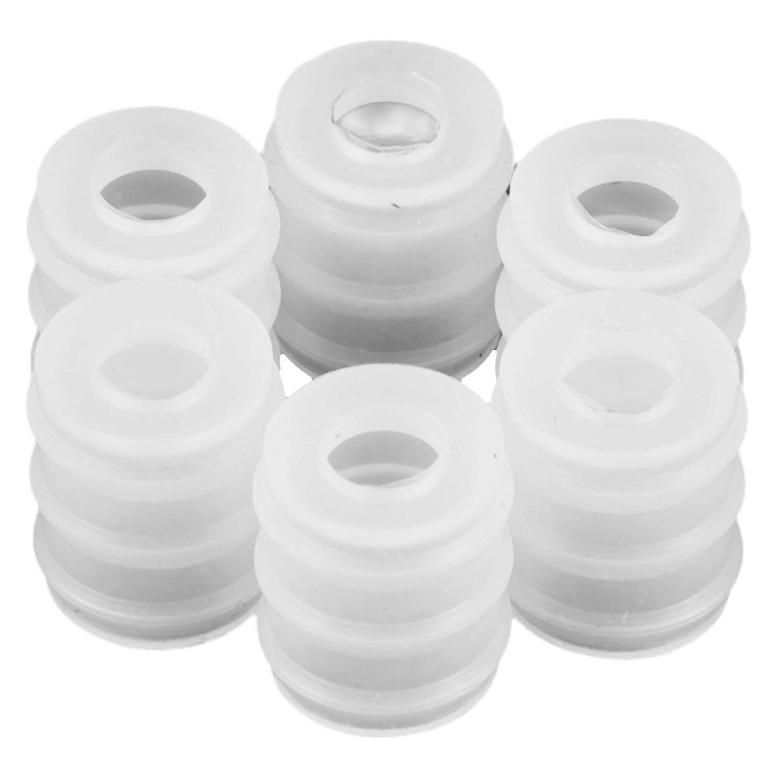 Stainless Steel Water Dispenser Sealing Ring for Manual Bottle Water Pump 6Pcs