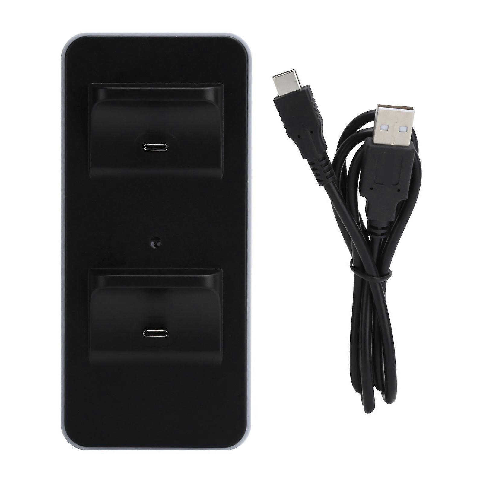Dual Wireless Gamepad Charging Dock for PS5 TypeC Gamepad Charging Dock Station