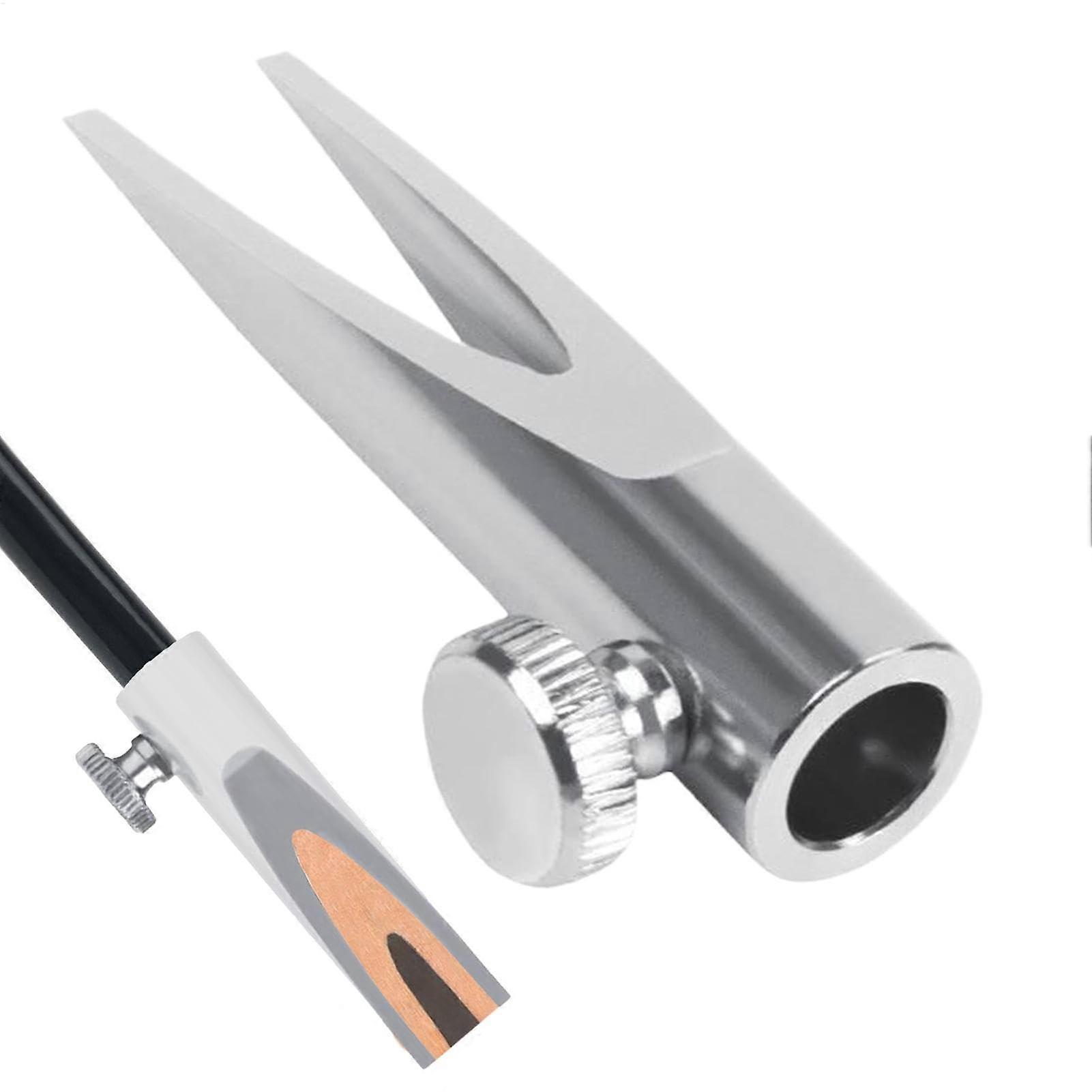 Eyebrow Pencil Sharpener - Effortless Precision Compact Metal Tool for Easy Use, Silver