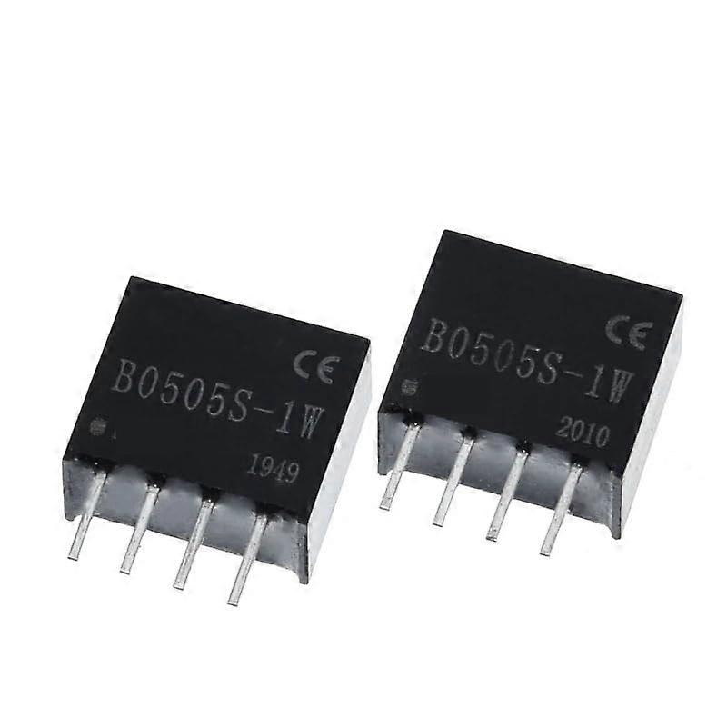 B0505S-1W DC-DC Power Module 5V to 5V Isolated Converter 1000VDC Isolation (Pack of 5)