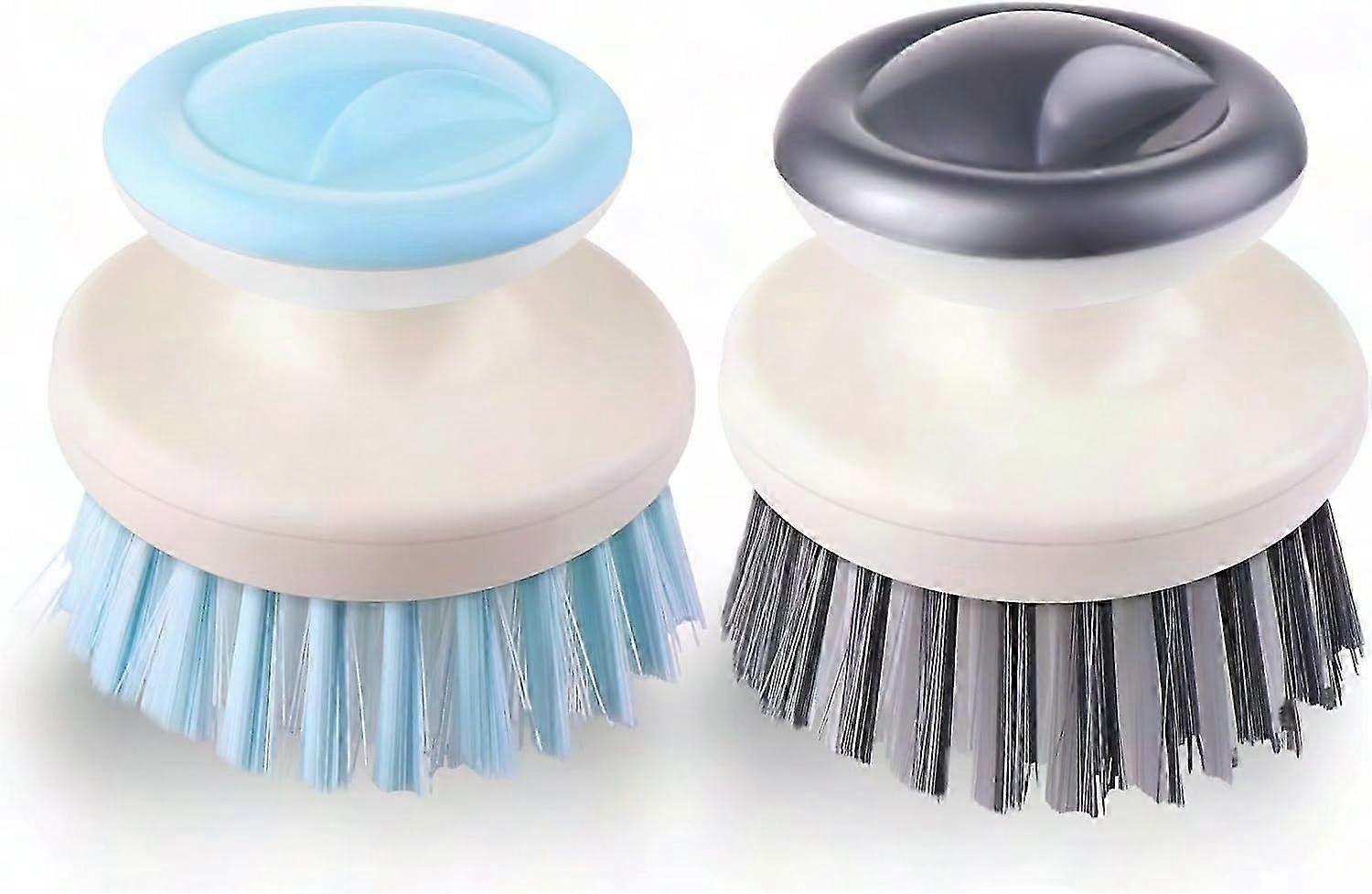 Dish Brushes with Handle for Cleaning Dishes & Pans