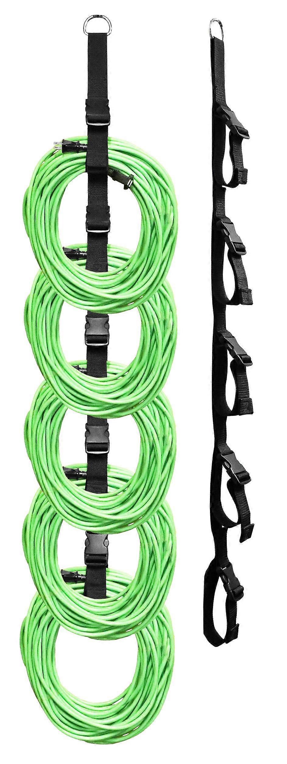 CustomTieDowns, Inc. Tidy Tight Storage Loop Straps Store Cables, Hoses, Christmas Lights etc. Unique Storage System on the Market