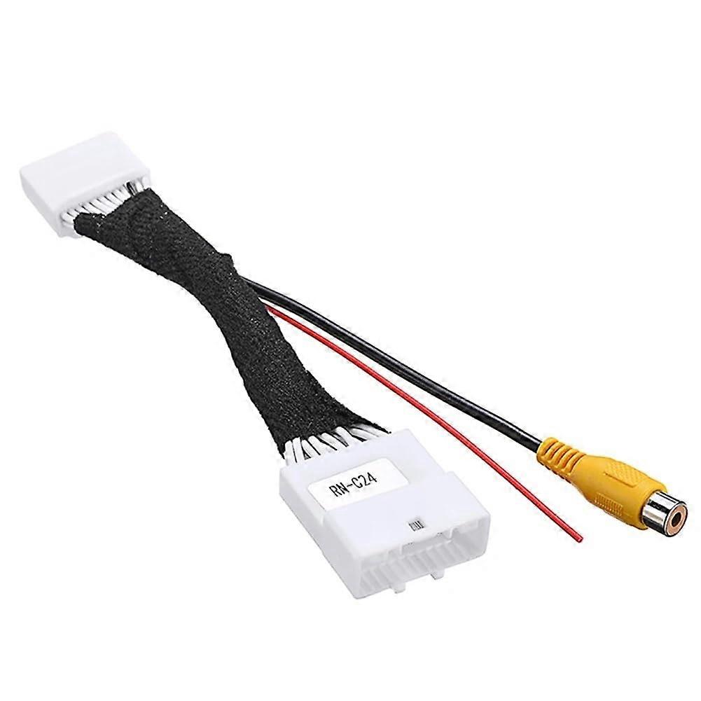 24-Pin Car Reverse Camera Adapter Cable Compatible with Clio 4, Dokker, Trafic, Logan Models