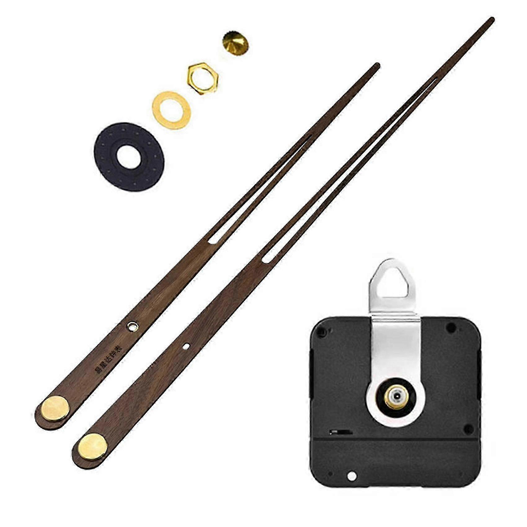 Large wall clock mechanism for DIY repair and high torque performance