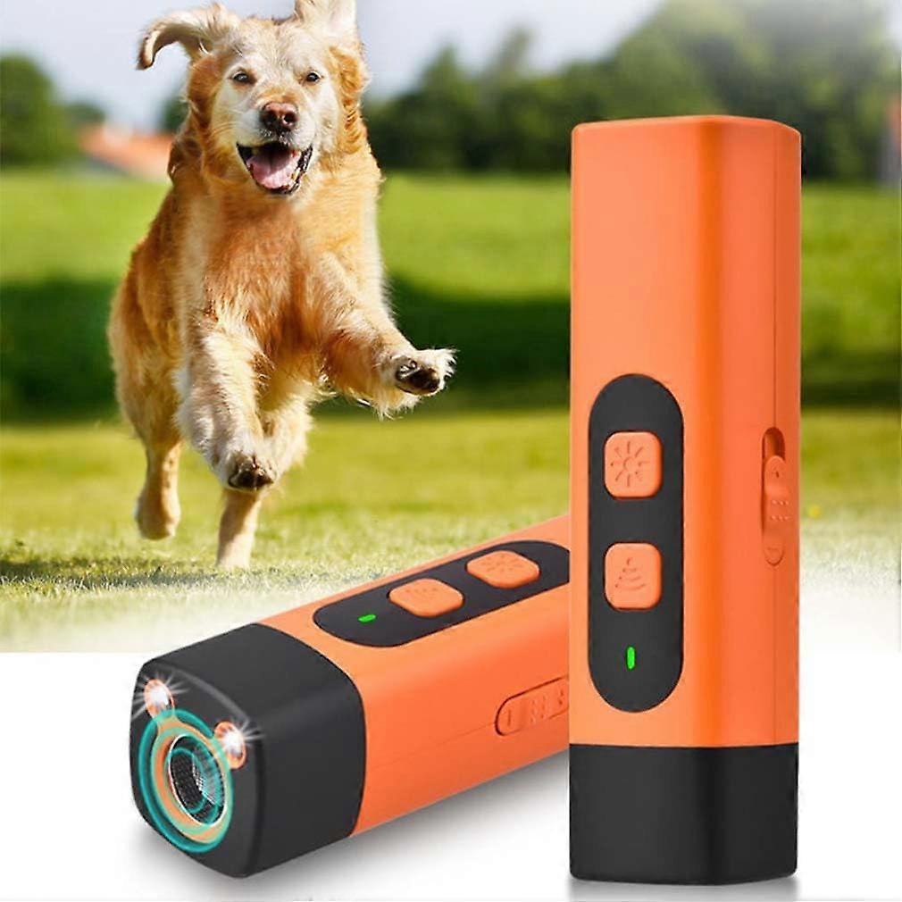 AntiBark Ultrasonic Dog Repeller with LED Torch, 25 Foot Training