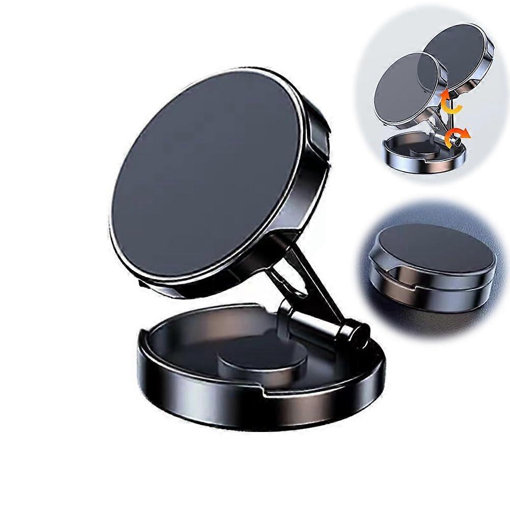 Magnetic Mobile Phone Car Mount, Foldable, Universal, Dashboard, 360° Rotating