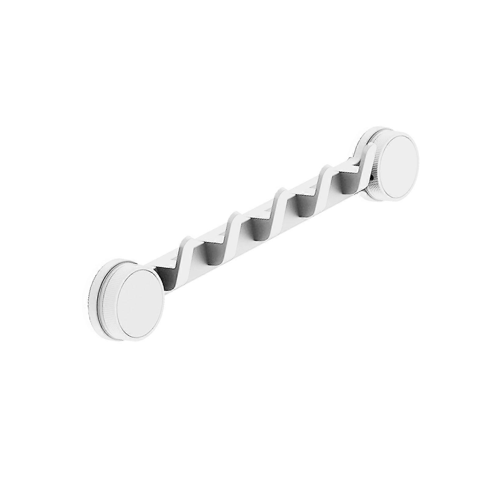 Efficient Suction Hooks For Smooth Surfaces Bathroom Bedroom Storage Practical Door Wall Mount No Drilling Required White